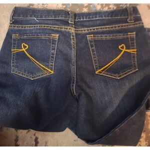 Est. 89 Place Girl's Stretch‎ Extendable Dark Wash Jeans Size 12 EUC